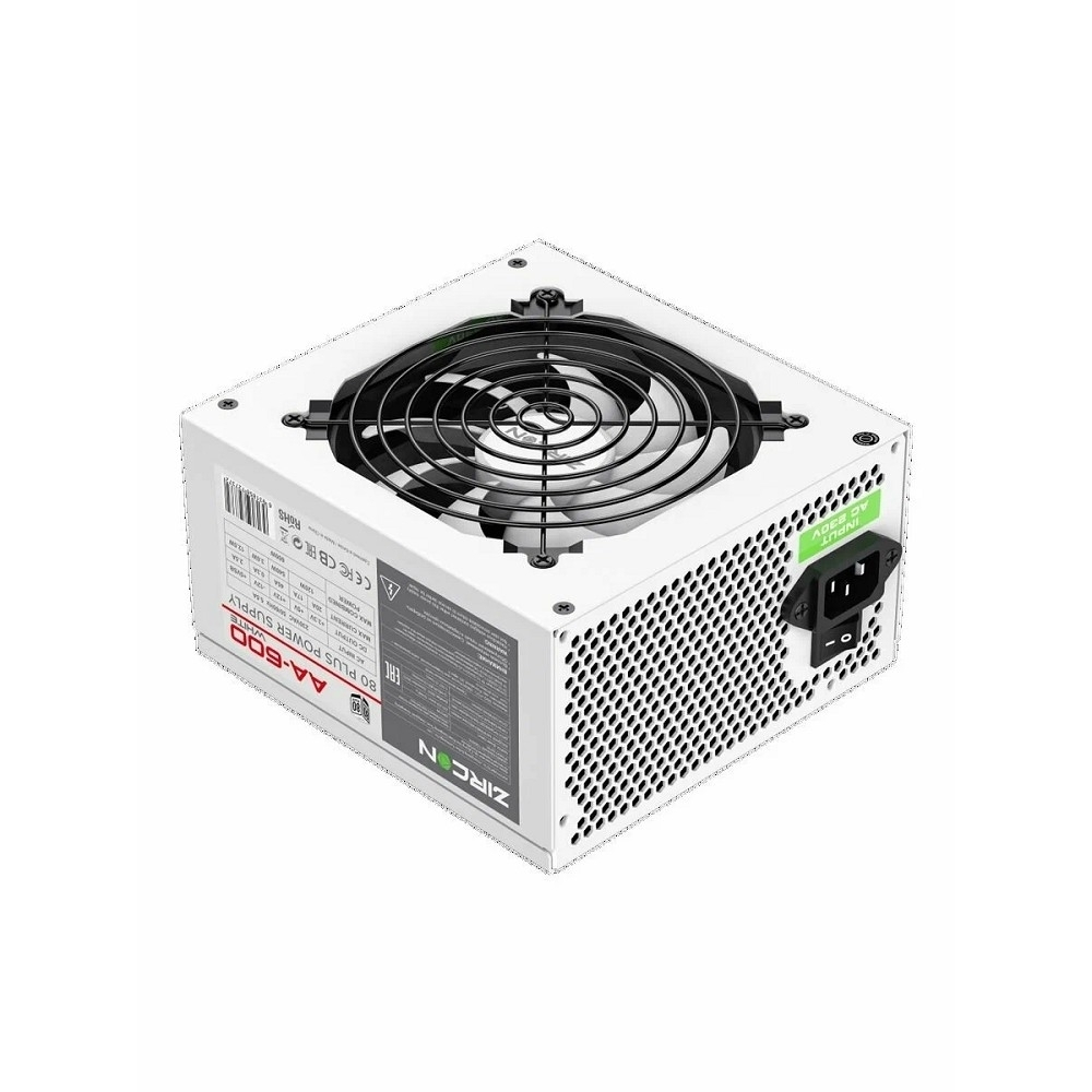 Блок питания ZIRCON Блок питания ATX 600W AA-600 White