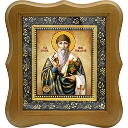 Спиридон Тримифунтский святитель. Икона с ладаном, освященном на святых мощах.