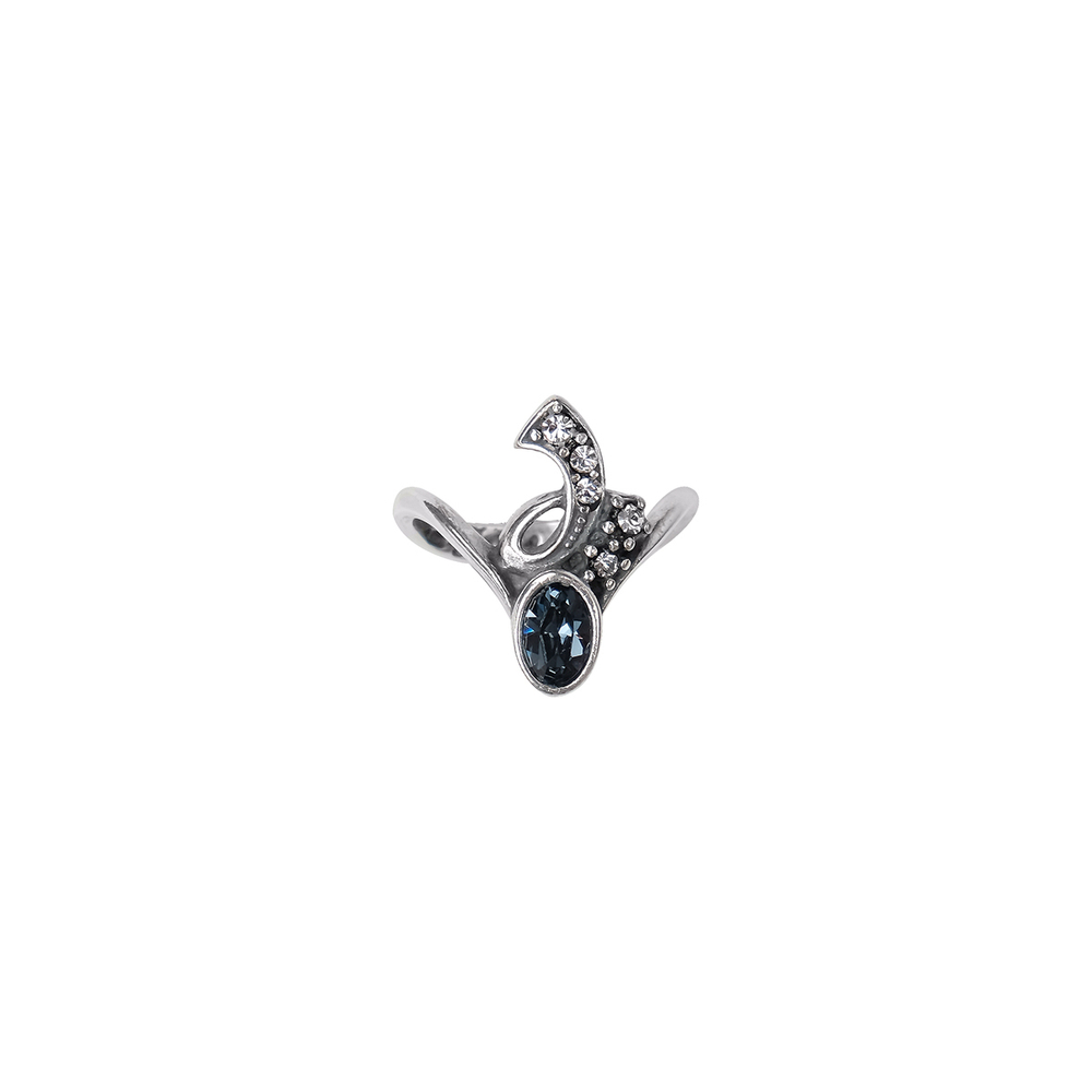 "Камбре" кольцо в серебряном покрытии из коллекции "Paris" от Jenavi