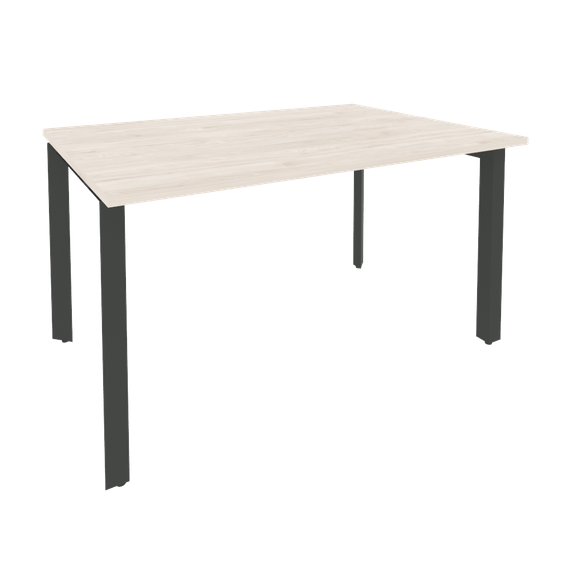 Onix Стол переговорный O.MP-PRG-1.3 Денвер Светлый/Металл Антрацит 1380*980*750