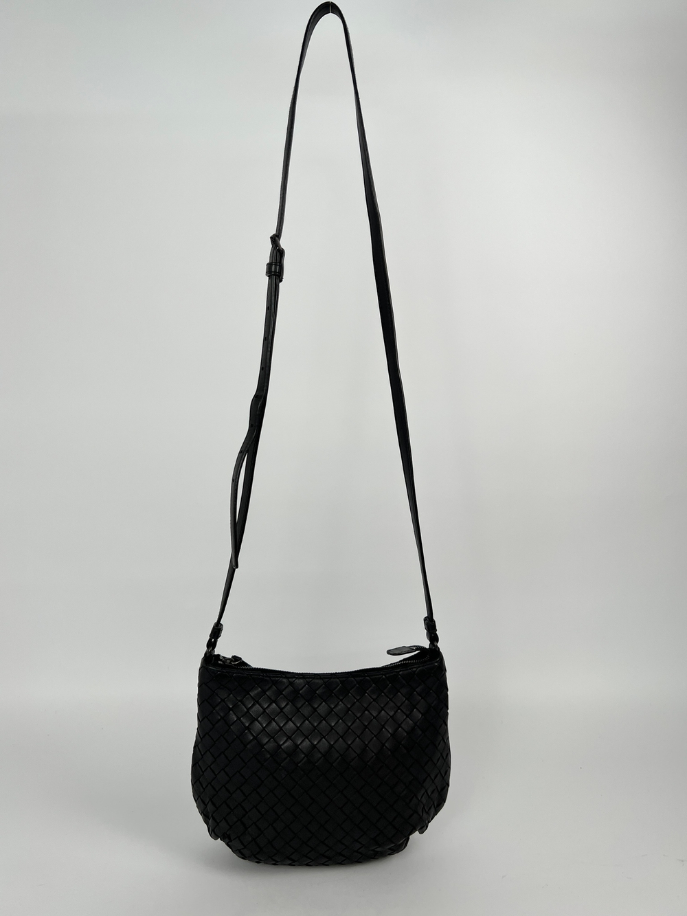 Сумка Bottega Veneta Saddle Zip Nappa Mini