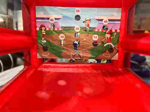 Надувная игра бейсбол «Меткий удар», 4*3*4 м