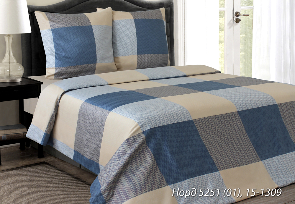 КПБ 1.5 сп с простыней на рез. 90х200 БЯЗЬ "ББ21"