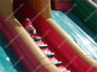 Коммерческий надувной батут "Сафари парк" 14*7*7 м