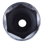 KING TONY (363516) Головка свечная шестигранная 3/8", 16 мм, резиновый фиксатор