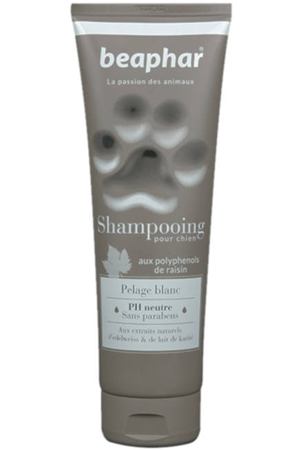 Beaphar Shampooing Pelage blanc