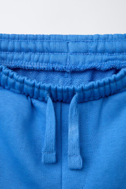 ZARA БРЮКИ-ДЖОГГЕРЫ, ГОЛУБОЙ