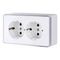 Розетка двойная с заземлением Werkel Gallant белый W5072101 4690389164644
