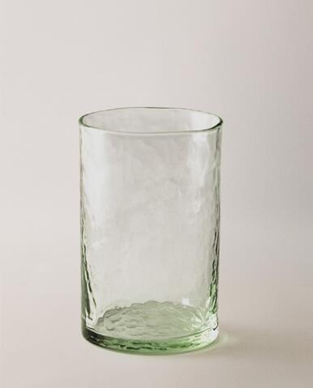 Zara Home стакан из стекла, цвет зелёный, 12.1 см