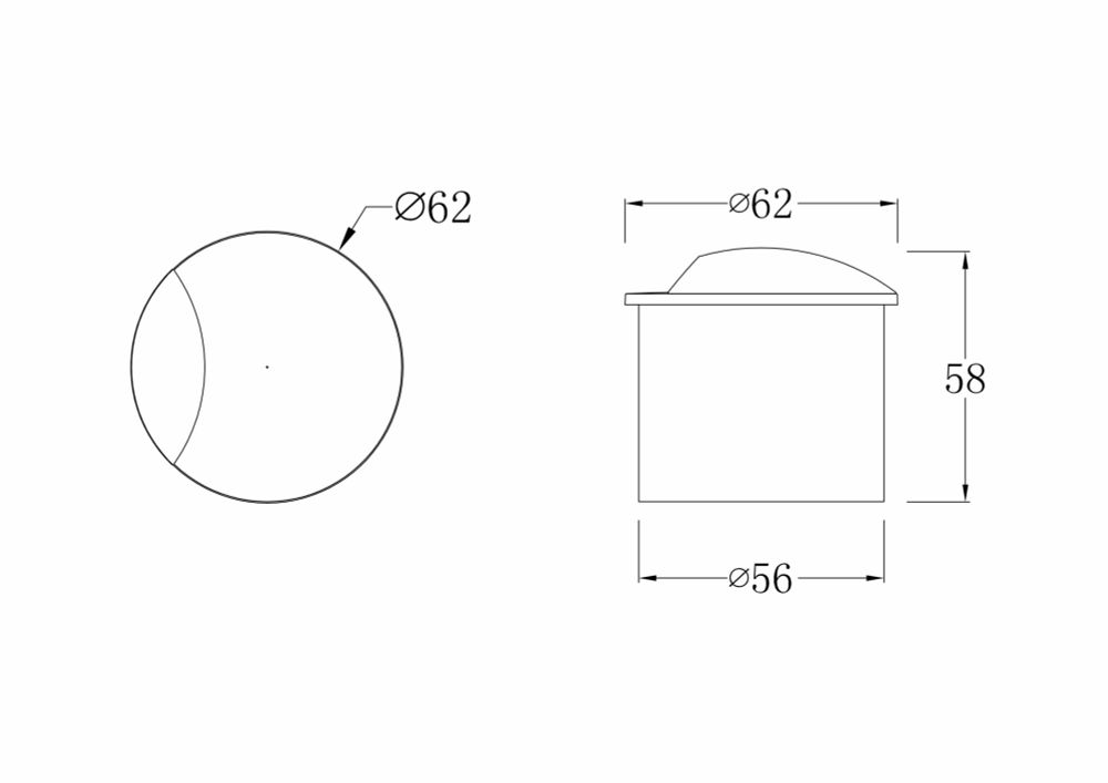 Встраиваемый светильник Outdoor O035-L3W3K