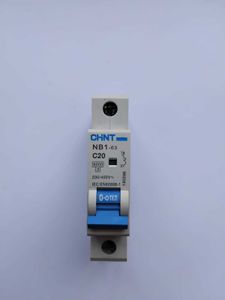 Автоматический выключатель NB1-63 1P 20A 6кА х-ка C (R)(CHINT), арт.180286