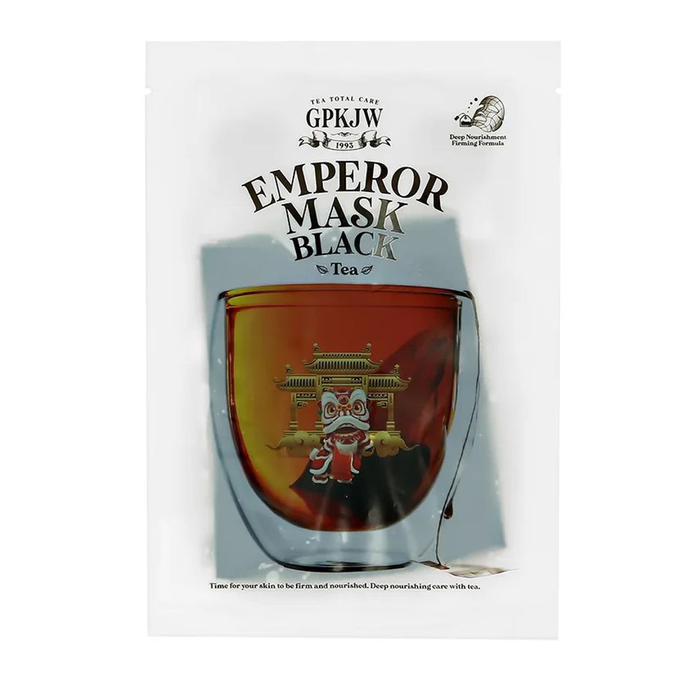 GPKJW (JMSolution) Emperor Mask Black Tea маска для лица тканевая с экстрактом черного чая