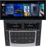 Магнитола для Lexus GS S190 2005-2012 - Kuberg монитор 12.5" в стиле LEXUS на Android 12, 2К экран, Быстрая, CarPlay, 4G SIM-слот