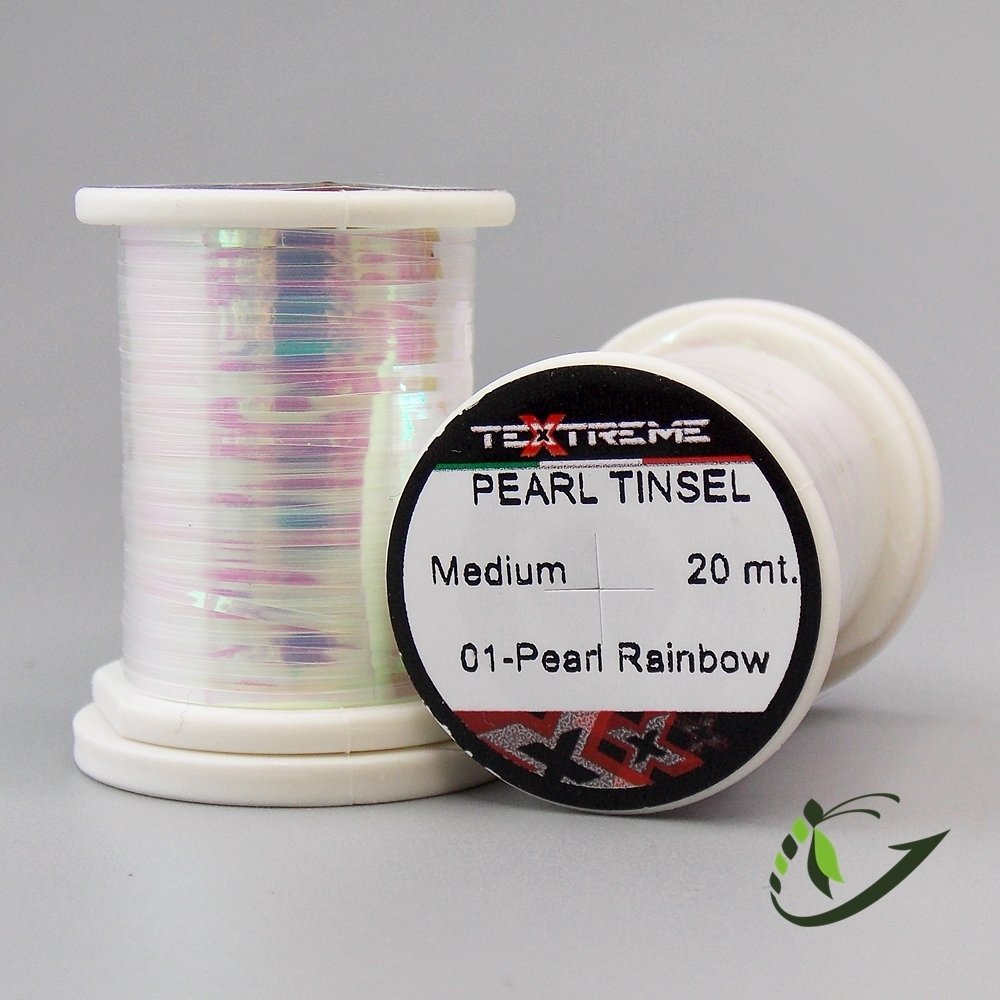 TEXTREME Люрекс PEARL TINSEL Medium 20 mt.