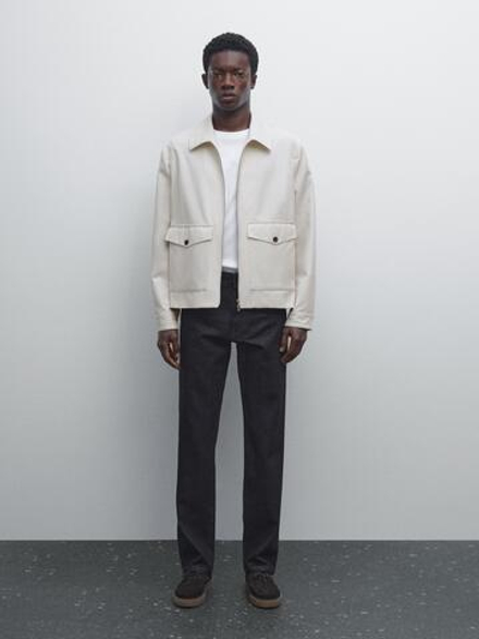 Massimo Dutti Зауженные джинсы, темно-синий