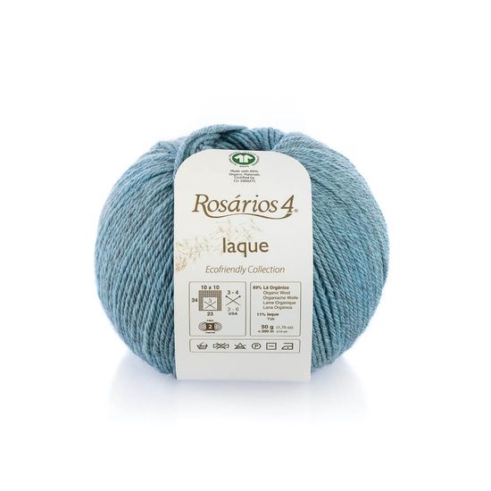 Пряжа ROSARIOS 4 Iaque (89% органическая шерсть, 11% пух яка)