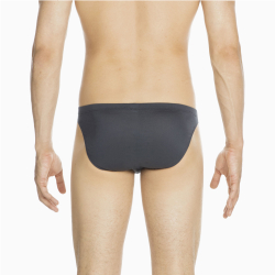 Мужские трусы слипы серые HOM PREMIUM COTTON Comfort Micro Briefs 359699_4000ZU