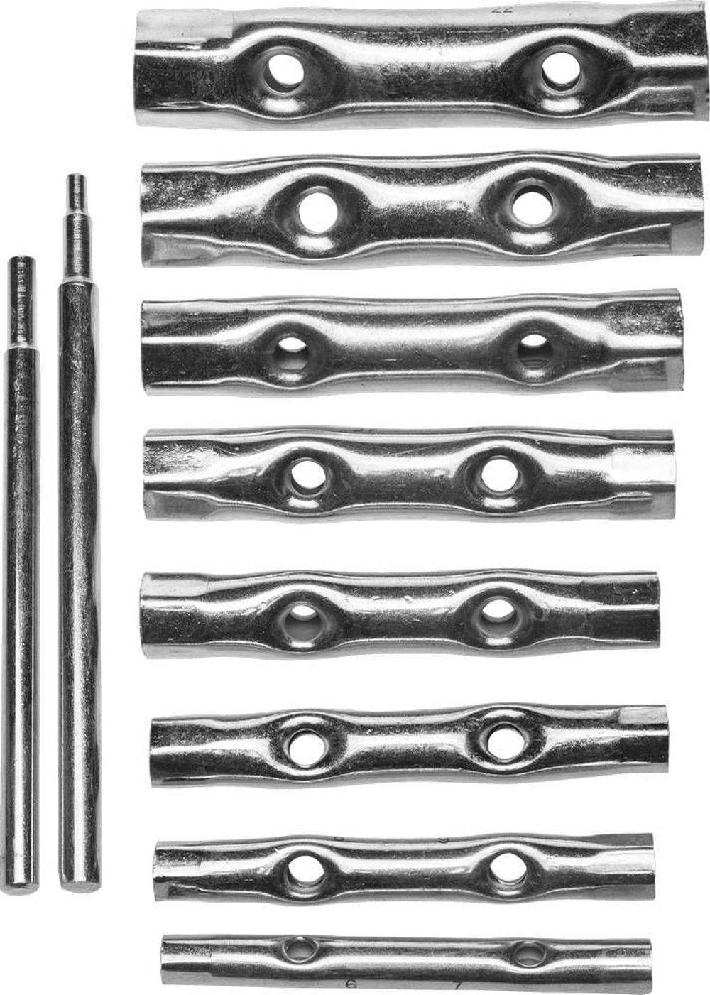 Набор ключей трубчатых DEXX 10 предметов 6-22 мм