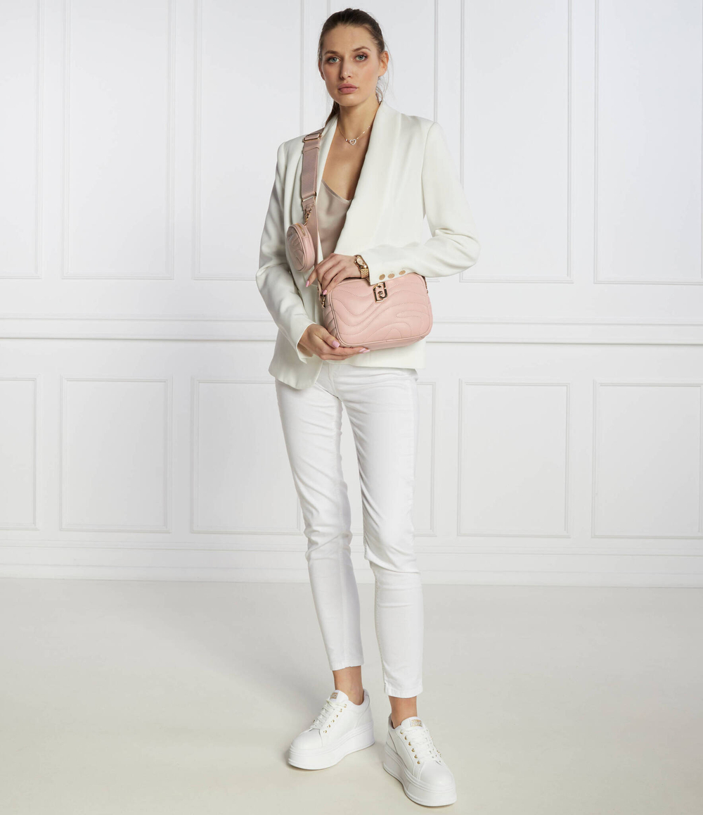 Сумка через плечо + поясная сумка CROSS OVER Liu Jo - пудро-розовый(AA4183 E0036)