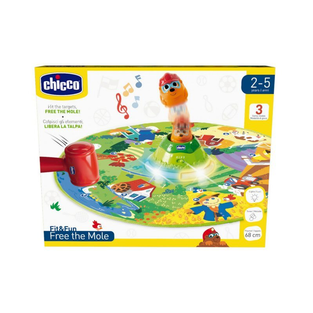 Chicco - Интерактивный коврик Fit &amp; Fun Free the mole 10603X