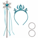Набор карнавальный «Очаровательная зима» (ободок,палочка, браслет), микс цветов