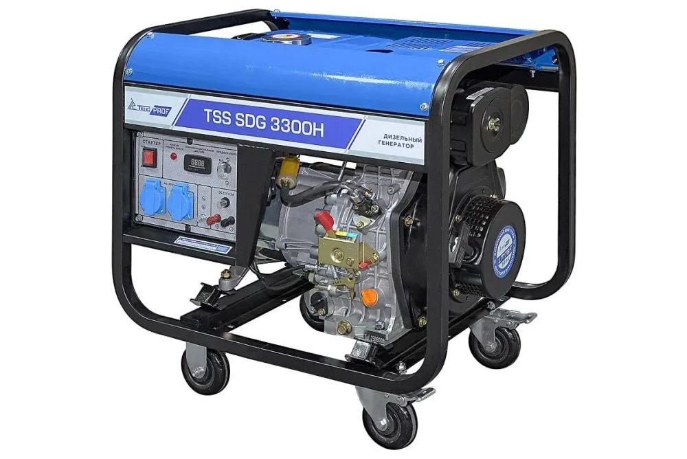 Дизель генератор (3,3кВт) TSS SDG 3300H