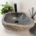 Раковина из речного камня RS-63572 (50*39*15) 0122