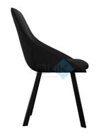 Стул DikLine 246 поворотный опоры чёрные