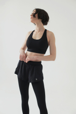 Лосины Active Leggings 2 в 1 in Black