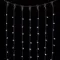 Светодиодный занавес Sealed с супер-мерцанием 2*3 м., 220V., 600 холодных белых LED ламп, черный каучук, Beauty Led (LL602ABL-1-2W)