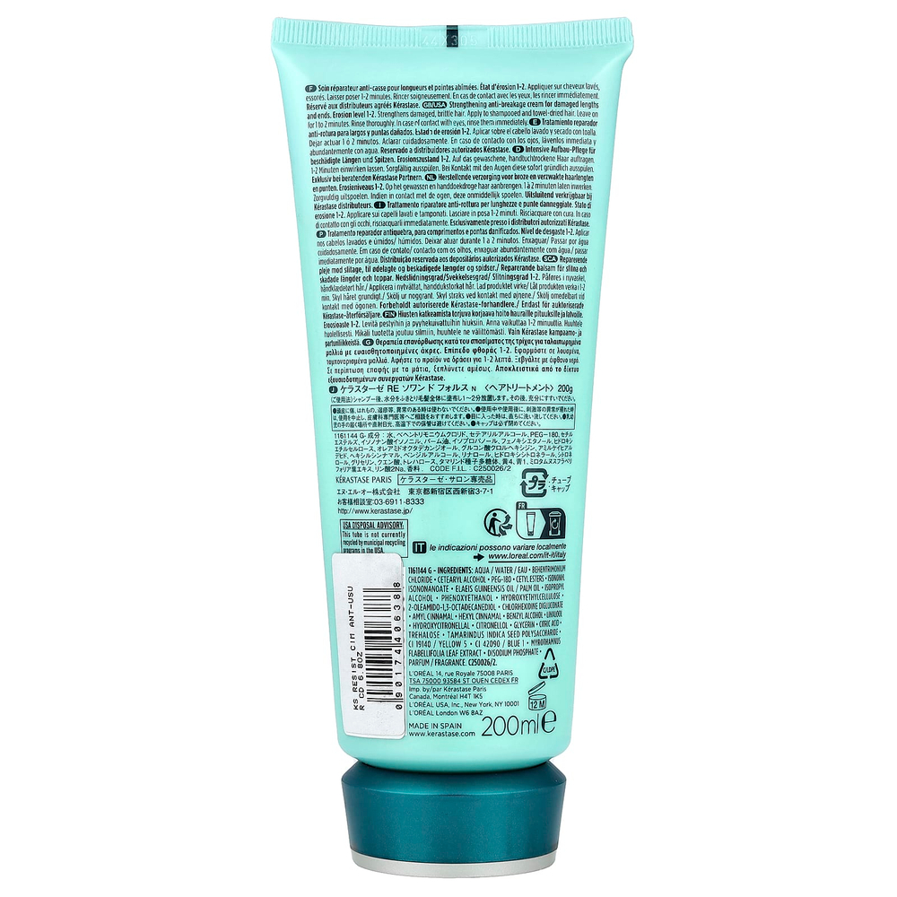 Kerastase, Resistance, укрепляющий крем против ломкости кожи, 200 мл (6,8 жидк. Унции)