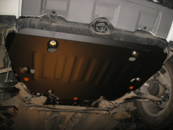 Защита картера и КПП (сталь 2 мм) для Land Rover Freelander 2 2006-2014 (V - все) Alfeco.ALF3811st