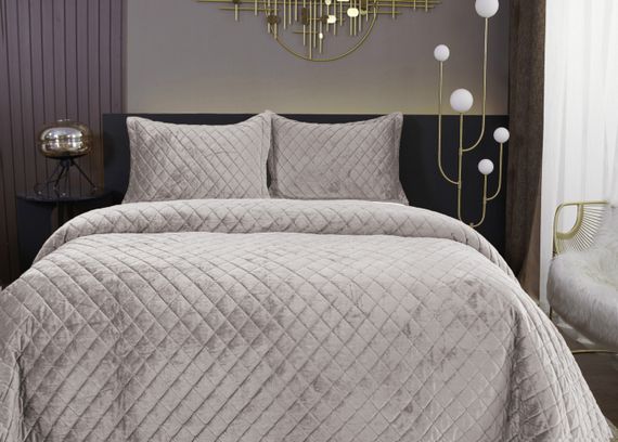 Натаниэль (св серый) Покрывало 240х260