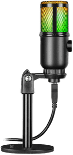 Игровой стрим микрофон Defender Glow GMC 400 USB