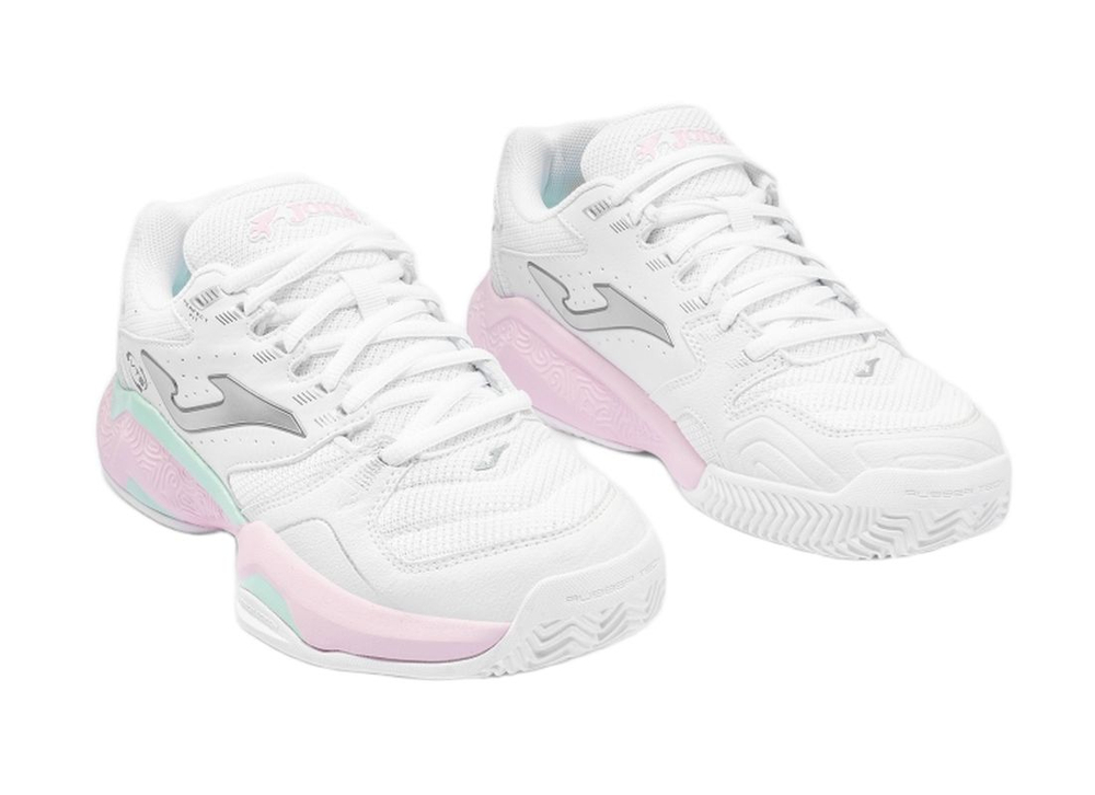 Женские теннисные кроссовки Joma Master 1000 Lady 2632 Clay - white