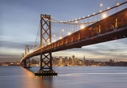 Фотообои KOMAR Мост Сан-Франциско 2.54 м х 3.68 м