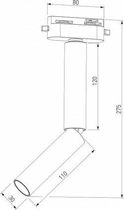 Светильник на штанге Elektrostandard Pika a065276