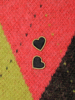 Шарф Вязаный Amy Brushed Argyle Scarf