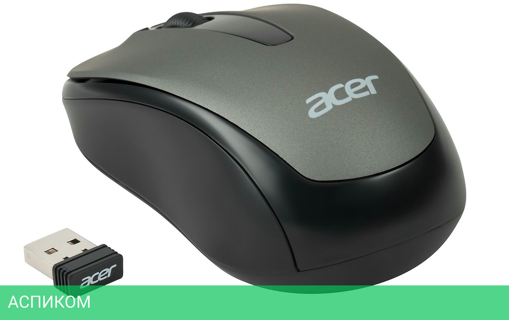 Мышь Acer OMR134 серый (ZL.MCEEE.01H)