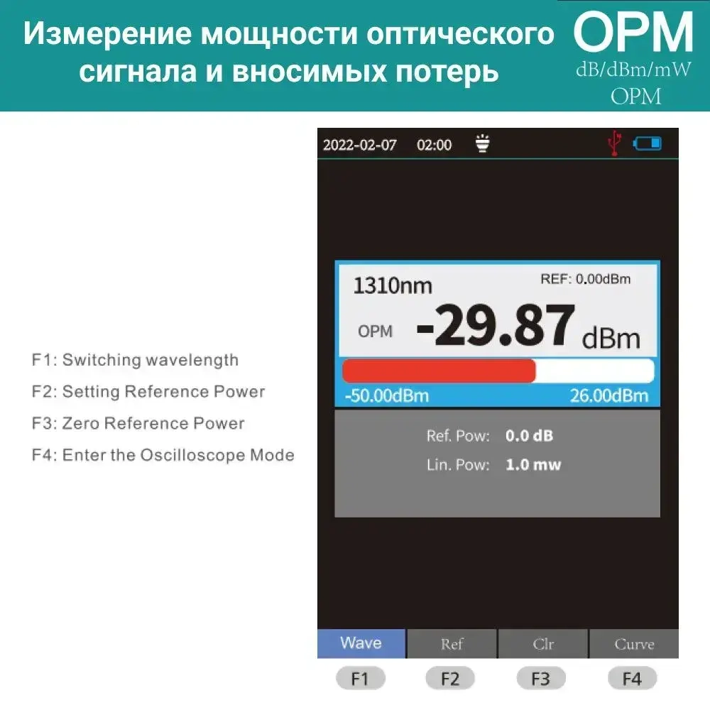 Кабельный тестер, оптический рефлектометр (OTDR) NOYAFA NF-981