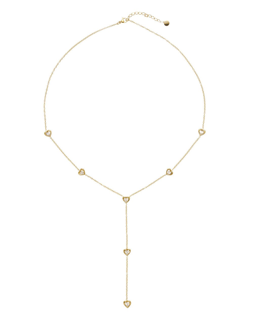 подвеска с камнями в форме сердца, золото