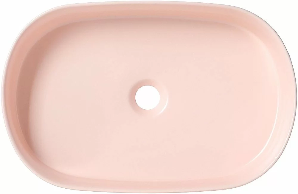Раковина Allen Brau Fantasy Oval 55 4.11022.SM розовая матовая
