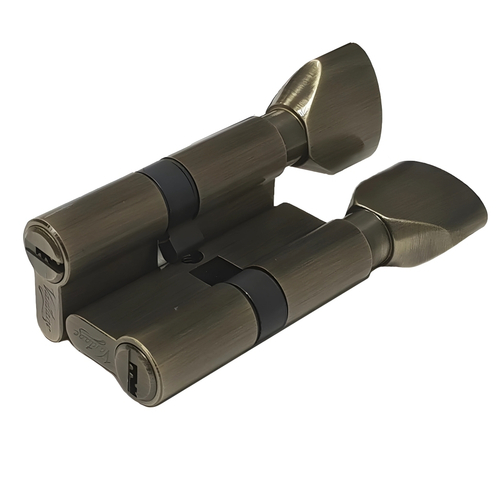 Механизм цилиндровый PC70 (35Cх35) AВ 5 ключей (бронза)