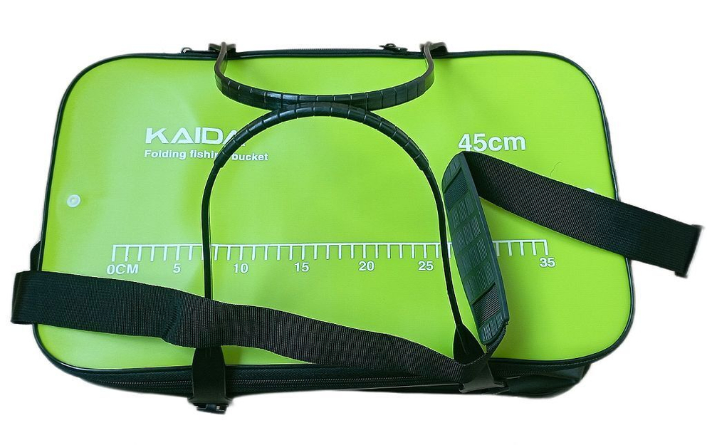 Рыболовная сумка-кан Kaida 50 , 35 л, размер 48 х 27 х 27 цвет Зеленый