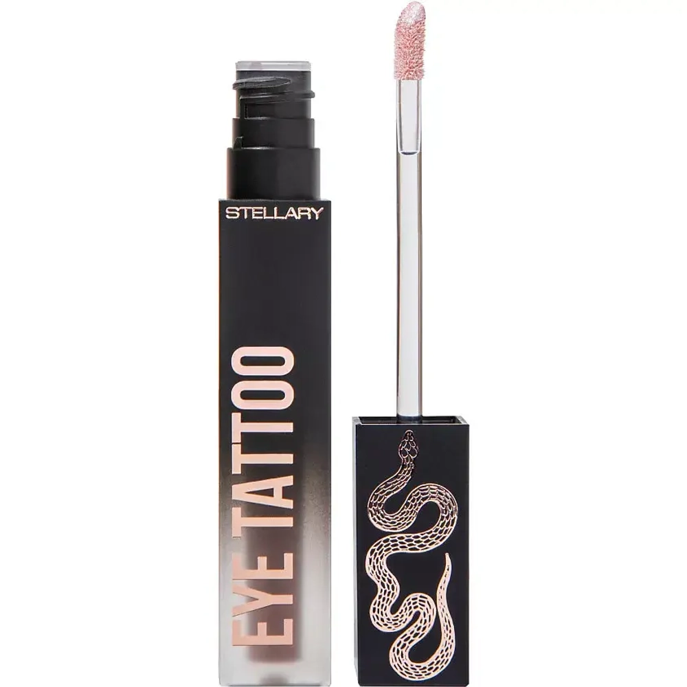 STELLARY Eyetattoo Устойчивые жидкие тени для век 05 Золотисто-розовый с шиммером