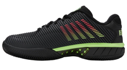 Мужские кроссовки теннисные K-Swiss Hypercourt Express 2 Clay - black/soft neon green/neon lava