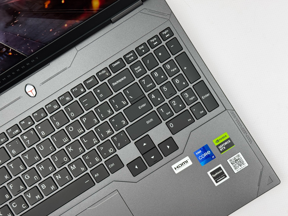 Игровой ноутбук Thunderobot i7-14650HX / RTX 4070 8GB / 16GB / 1TB / 2.5K / 165Hz / Win11 / Русско-Английская клавиатура