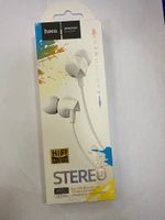 Проводные наушники M60 Perfect sound universal earphones with mic - white