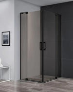Душевой уголок Cezares SLIDER-A-2-70/80-BR-NERO