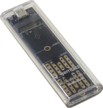 Gembird <EEM2-NVME-2> (Внешний бокс для M2 NVME,  USB3.1,  Aluminum)